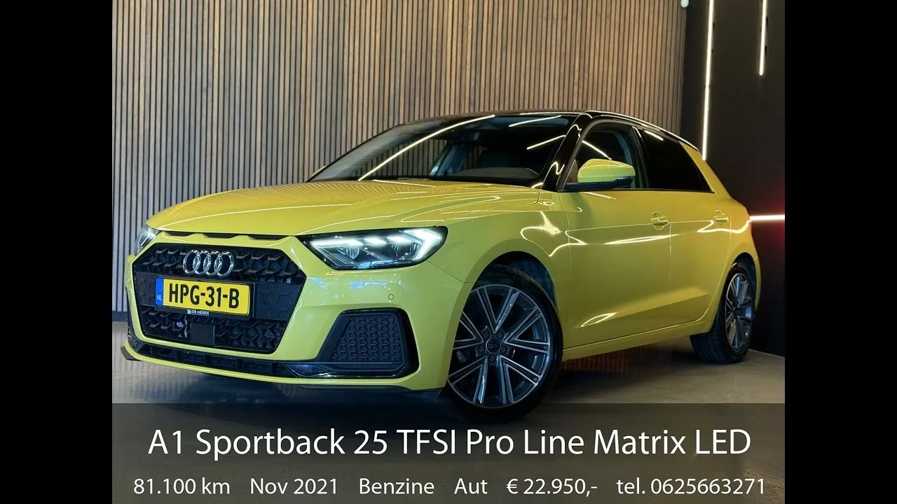 Audi A1 Sportback 25 TFSI Pro Line Matrix LED S-Line