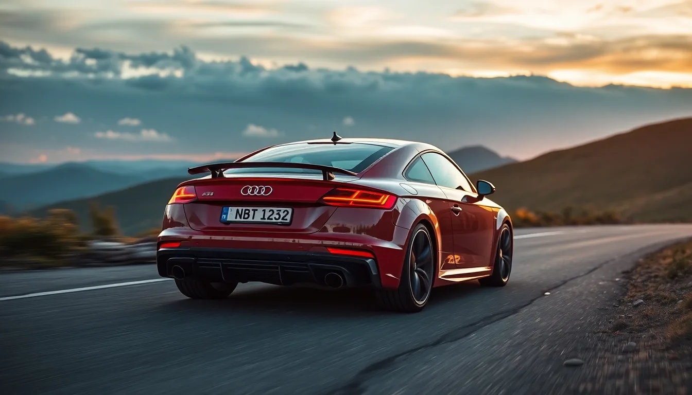 Découvrez l’Audi TT RS : Performances, Prix et Offres à Saisir
